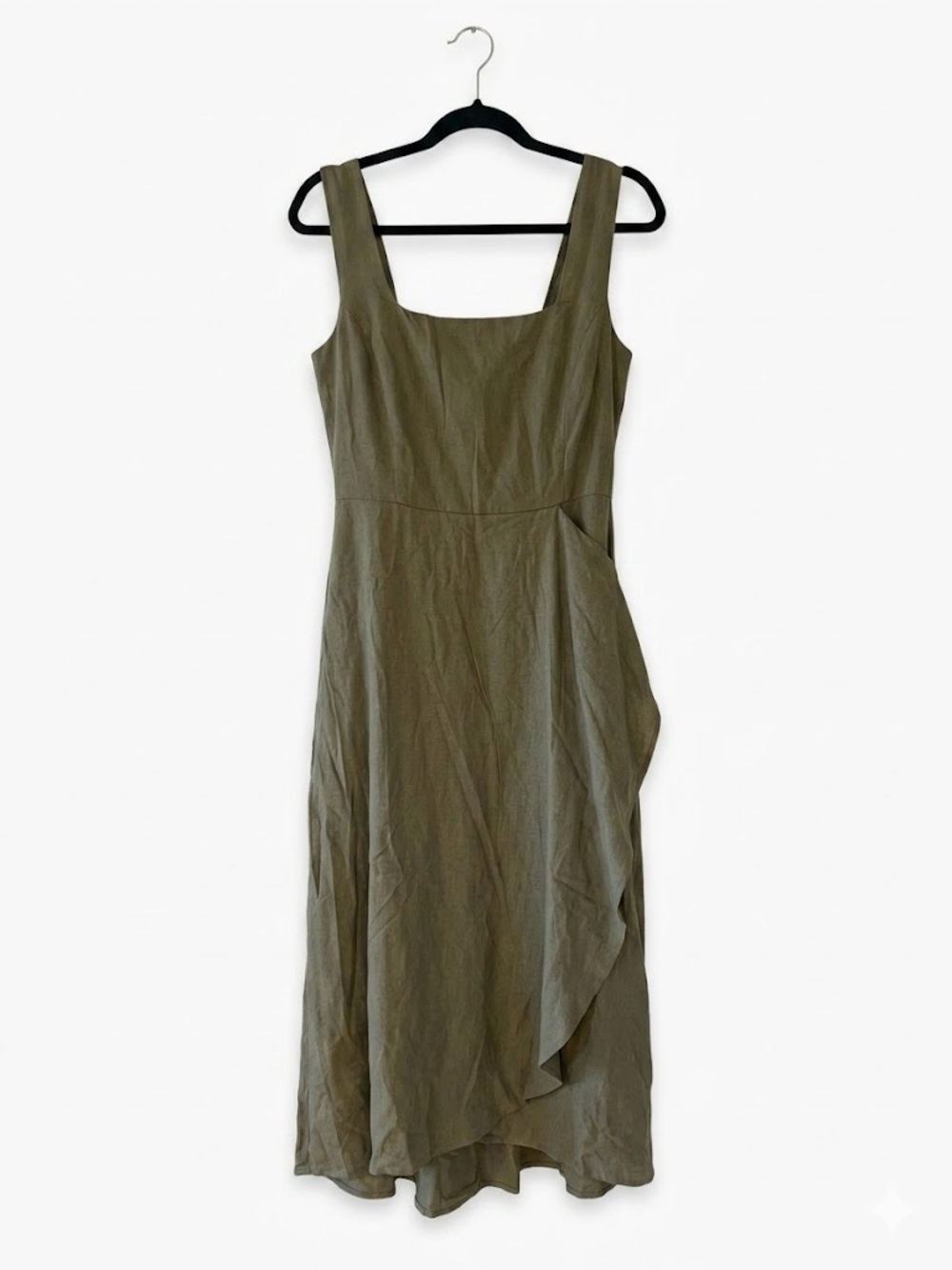 Ardene Light Green Linen Blend Dress XL NWT